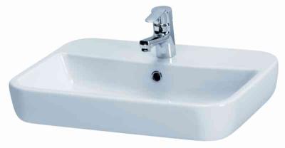 Håndvask Caspia Square 60 595x420x145 mm bordmontering