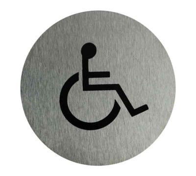 TARGET skilt "handicap" 1 stk. selvklæbende steel